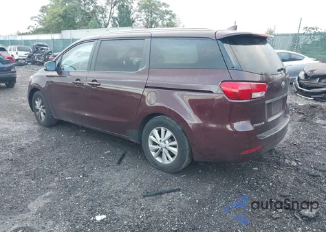 2017 Kia Sedona Lx из США, поврежденный, VIN KNDMB5C19H6282158